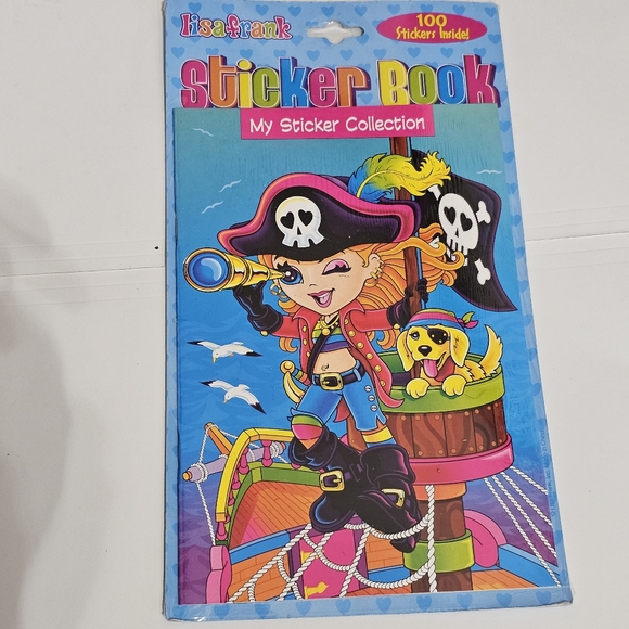 New Lisa Frank My Sticker Collection Sticker Book includes 100 sticker inside - Picture 8 of 9